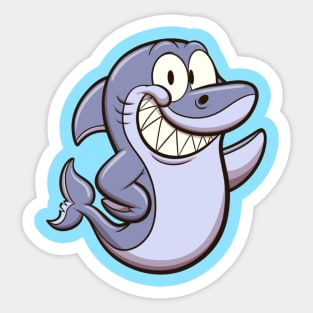 Cute Shark Sticker